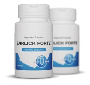 Earlick Forte - wszystko co musisz wiedzieć na temat kapsułek! opinie skład cena gdzie kupić allegro apteka dawkowanie